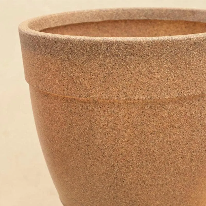 Ugaoo Barca Round Large Planter - Sand media 4
