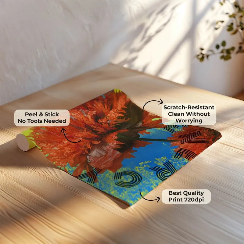 Floral Vibrance Wall Poster media 8