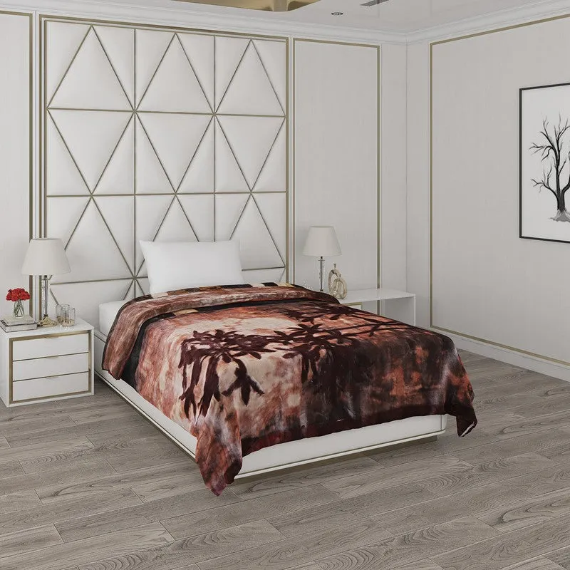 Monte Carlo Autumn Whisper Throw Blanket - 1000 GSM media 1