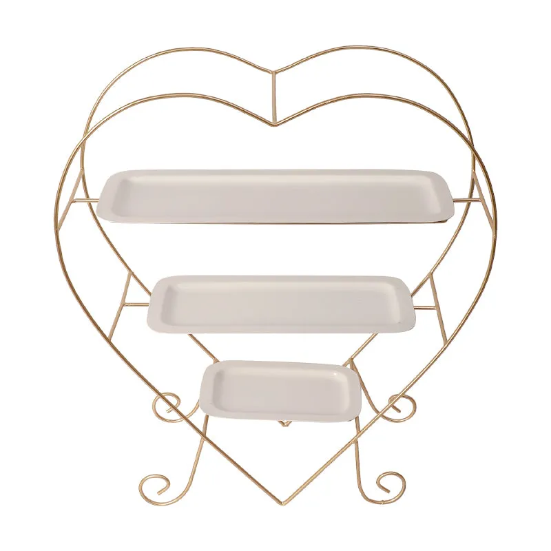 Heart Delicacy Cake Stand media 3