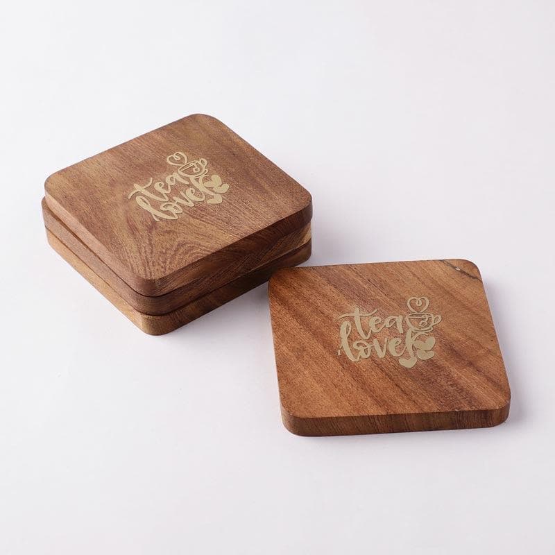Love For Tea Coaster - Set Of Four media 6