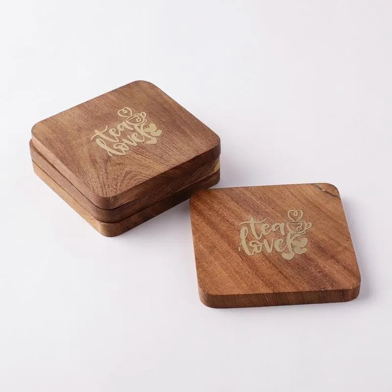 Love For Tea Coaster - Set Of Four media 6