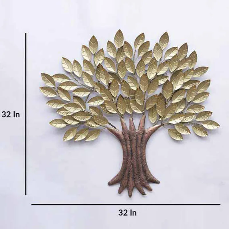 Aurum Botania Tree Iron Wall Accent media 6