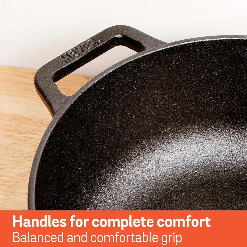 Meyer Cast Iron Cooking Pot with Lid - 5200 mL media 6