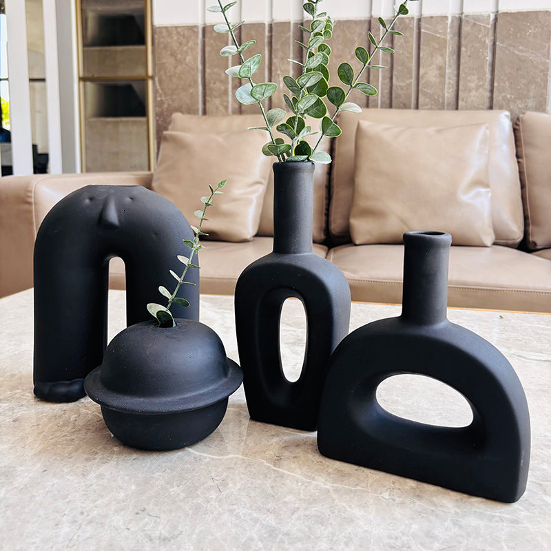 Form Accent Ceramic Vase - Set Of Four media 5