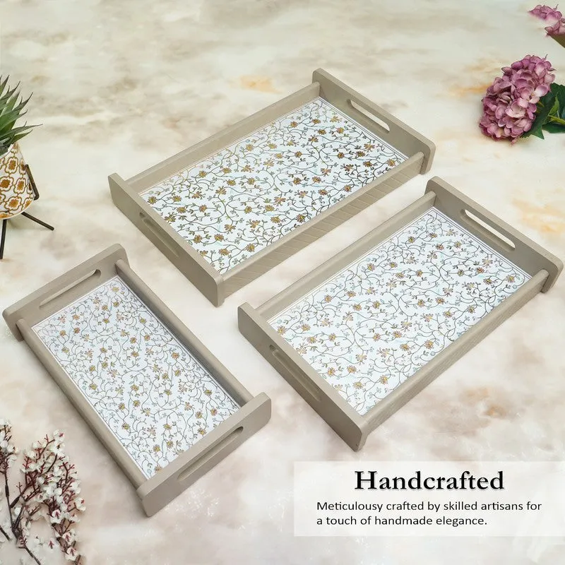 Klyra Wooden Serving Tray - Set Of Three media 3
