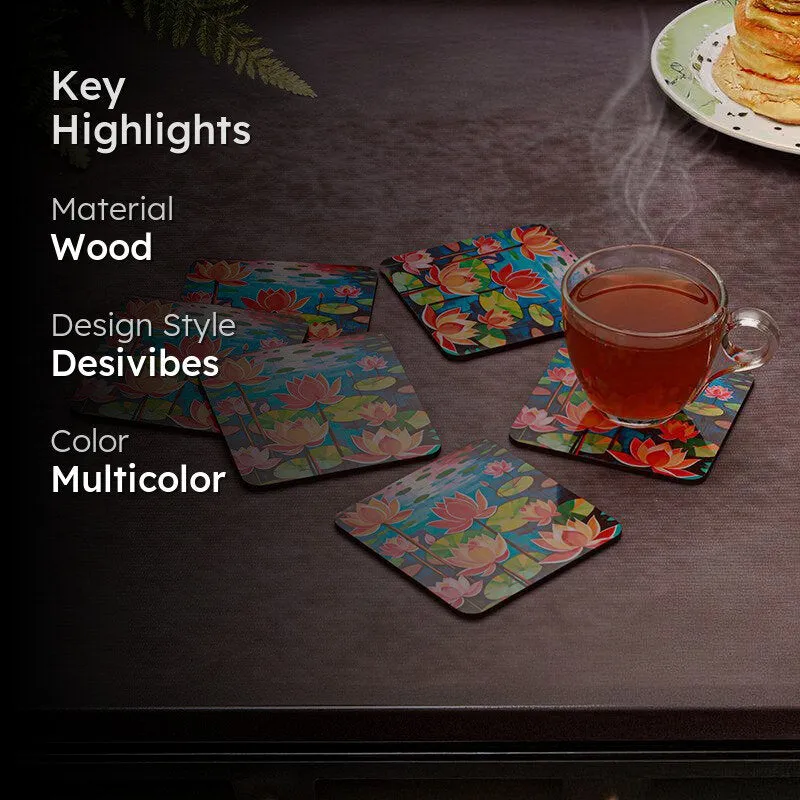 Eshu Wood Coaster - Set Of Six media 2