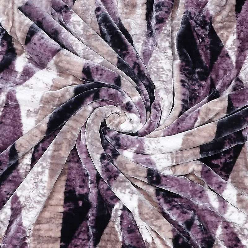Monte Carlo Mystic Angles Blanket (Purple)- 950 GSM media 7