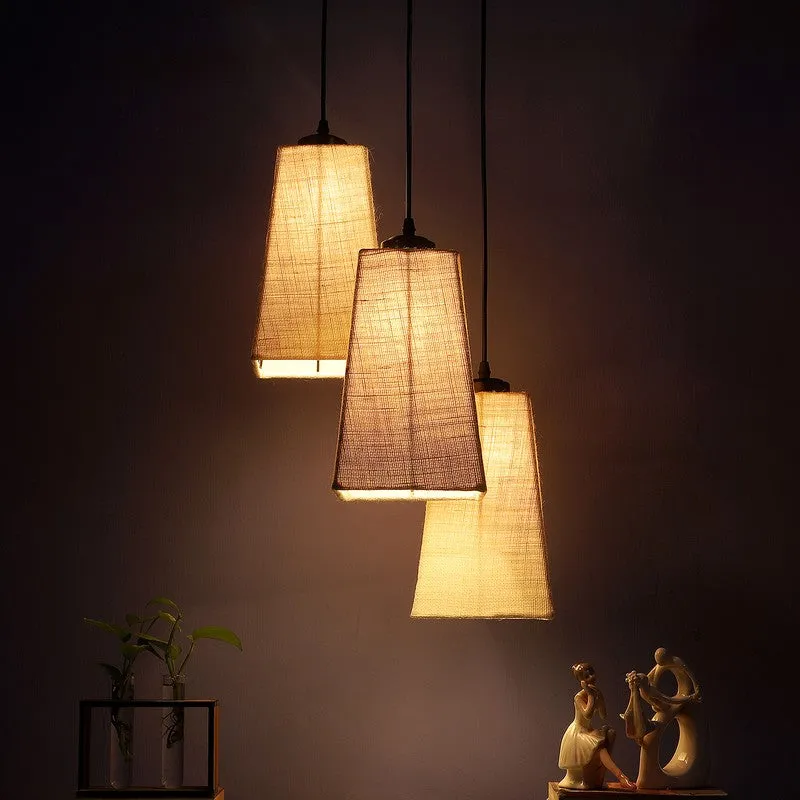 Shadowlux Triple Metal Ceiling Lamp - Off White media 1