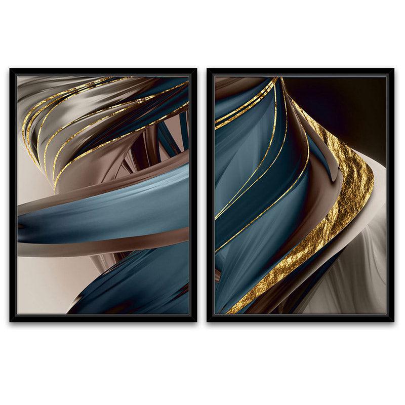 Irene Abstract Wall Art - Set Of Two media 3
