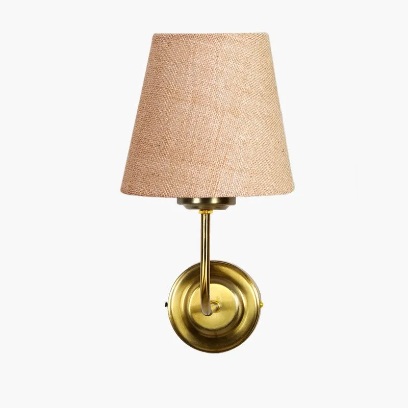 Lumoire Cone Metal Wall Lamp - Gold,Beige media 5