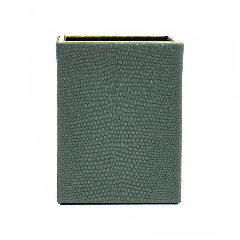 Tisquo Faux Leather Pen Stand - Olive Green media 4