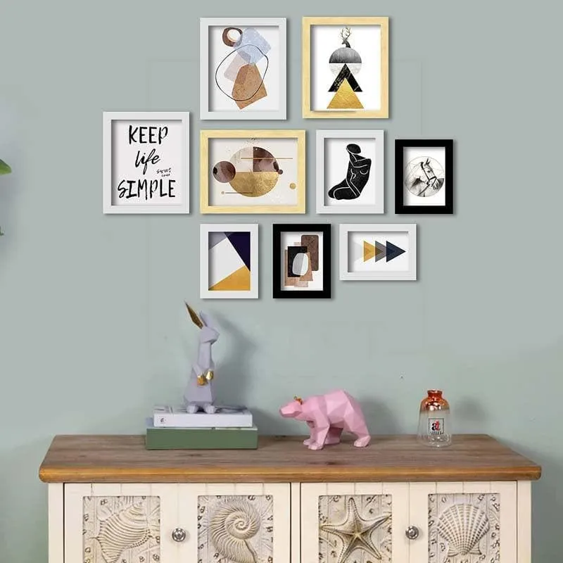 Simplicity is the Key Wall Art - Set Of Nine media 1