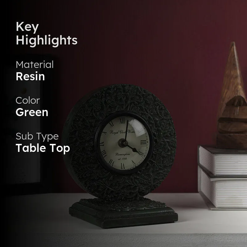 Time Loom Resin Wall Clock media 2