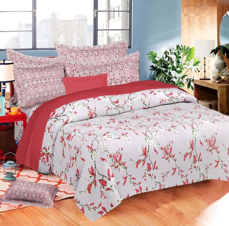 Spring Love Cotton Bedsheet - 120 TC media 3