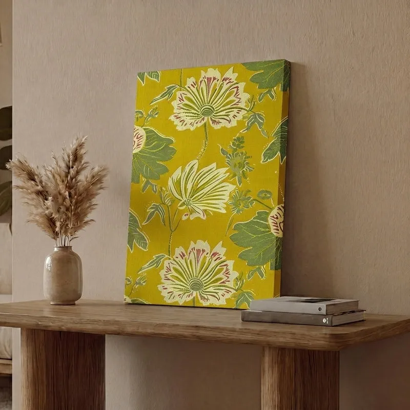 Green Gazebo Canvas Floral Wall Art media 1