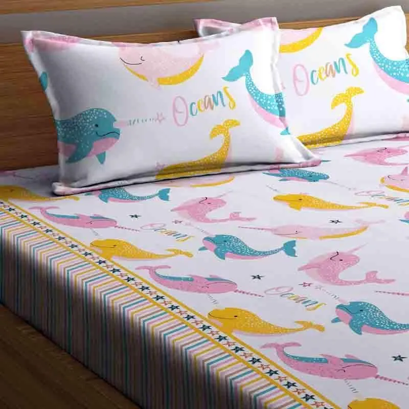 Jolly Dolly Bedsheet - 130 GSM media 4
