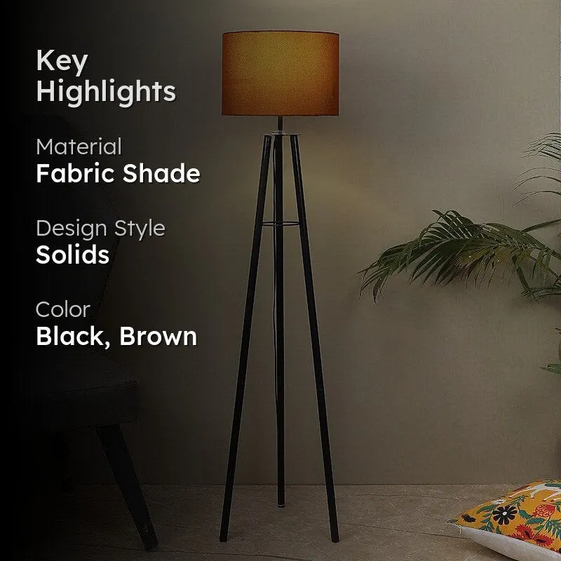 Natura Casper Floor Lamp - Brown media 2