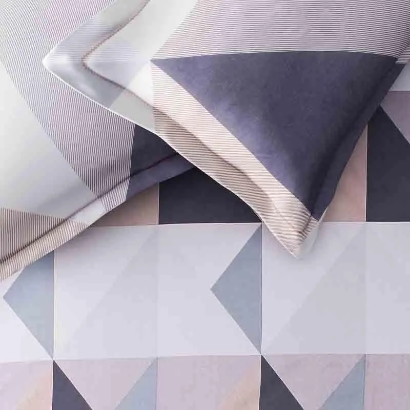 Geometro Club Cotton Bedsheet - 210 TC media 4