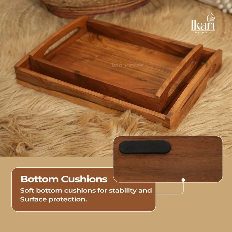 Festive Hosting Acacia Wood Serving Tray media 9