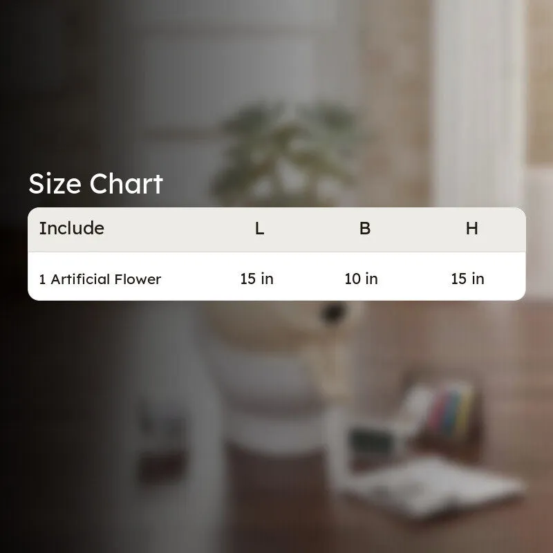 Petaline Luxe Artificial Flowers - Beige media 10
