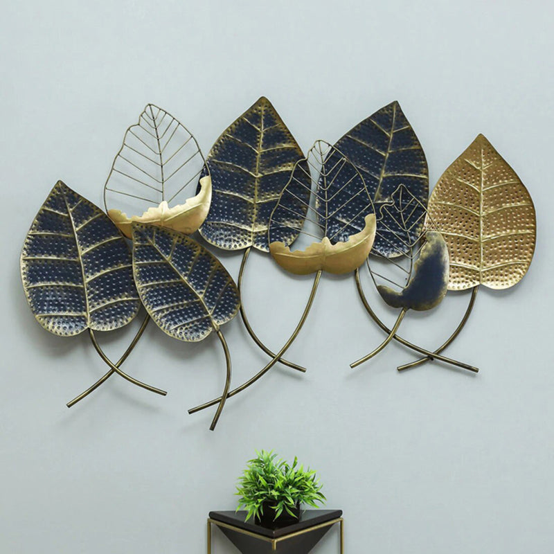 Cycle Of Leaves Iron Wall Accent