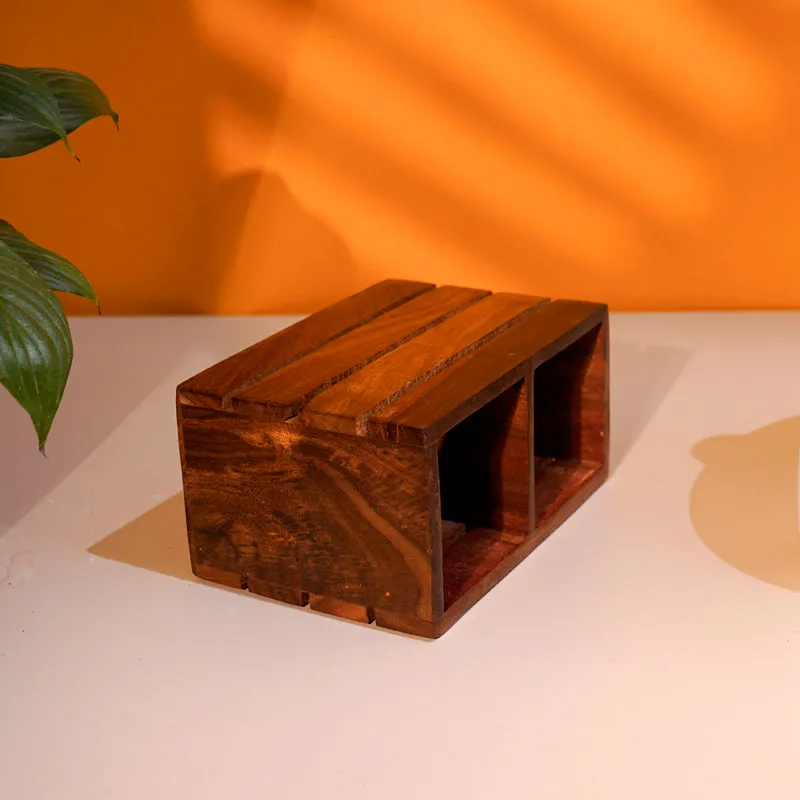 Timber Tidy Wood Cutlery Stand media 5