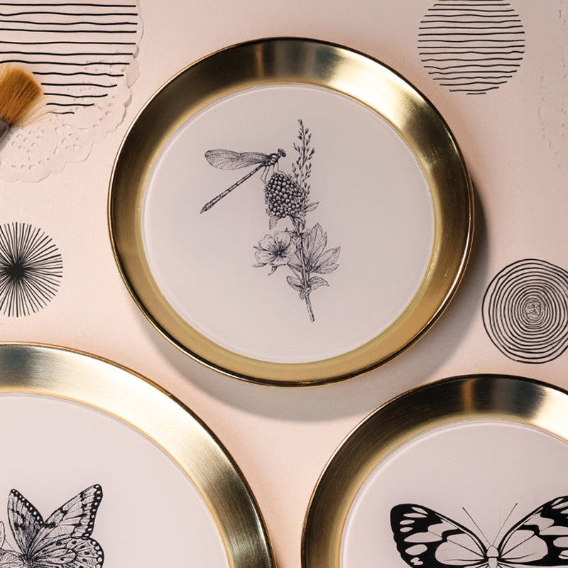 Regal Blossom Enamel Wall Plate