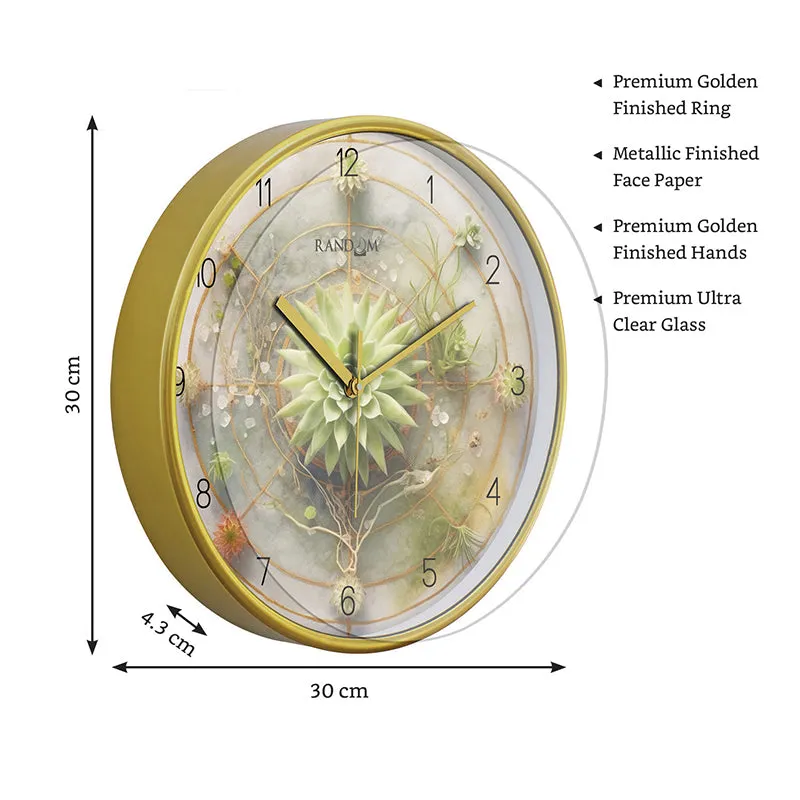 Aloe Hour Analog Wall Clock media 8