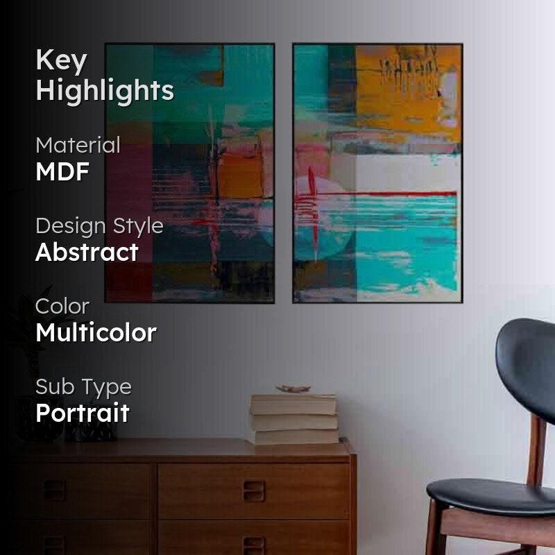 Chromatic Wall Art - Set Of Two media 2