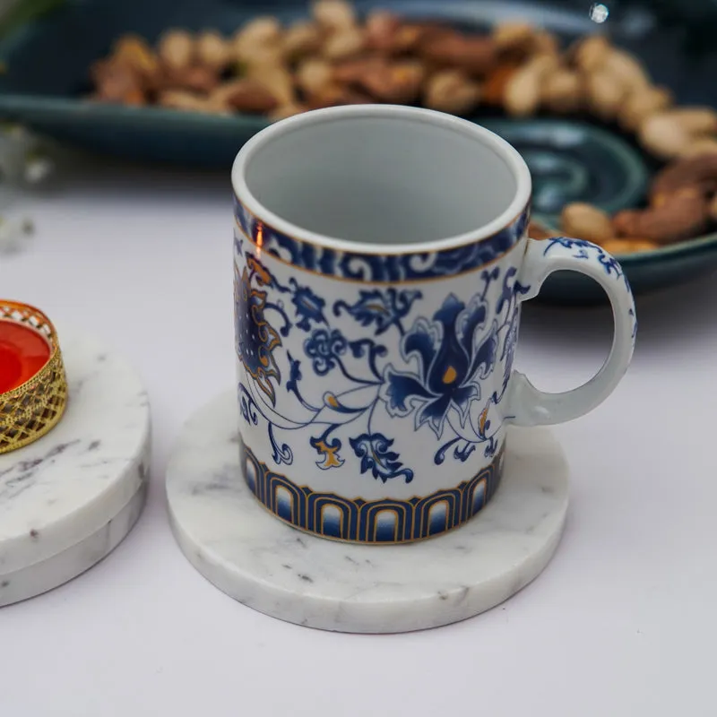 Bruna Round Marble Coaster - Set Of Four media 3