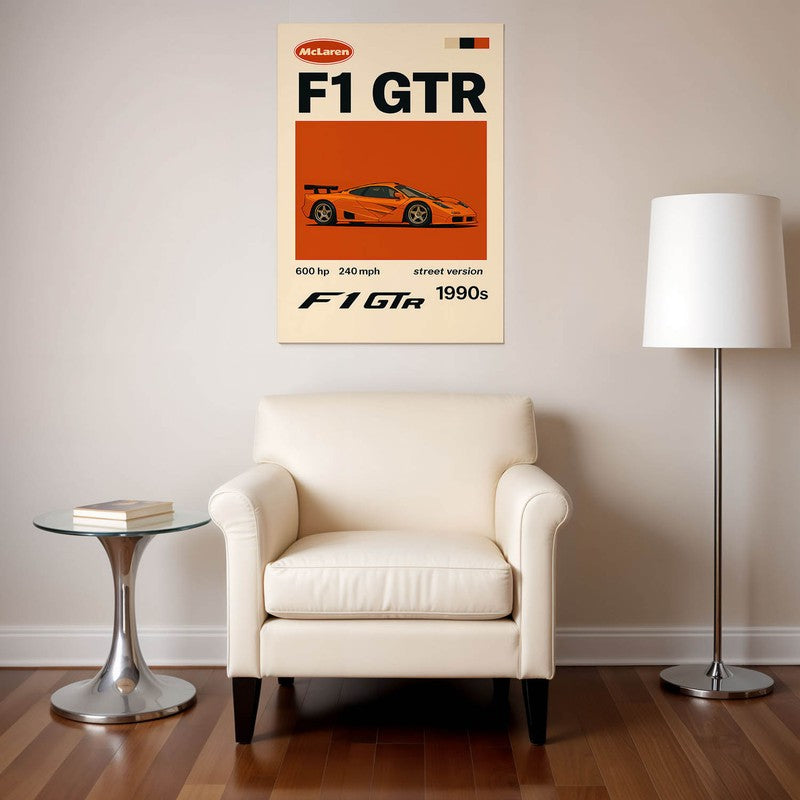 McLaren F1 Legend Wall Poster