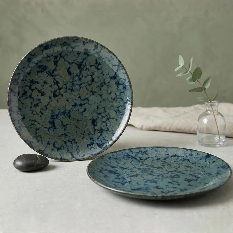 Ceramic Dinner Plates (Grey) - Set of Two media 4