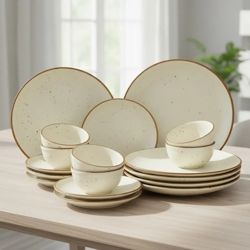 Solvra Quixo Veyra Dinner Set - 18 Piece Set media 1