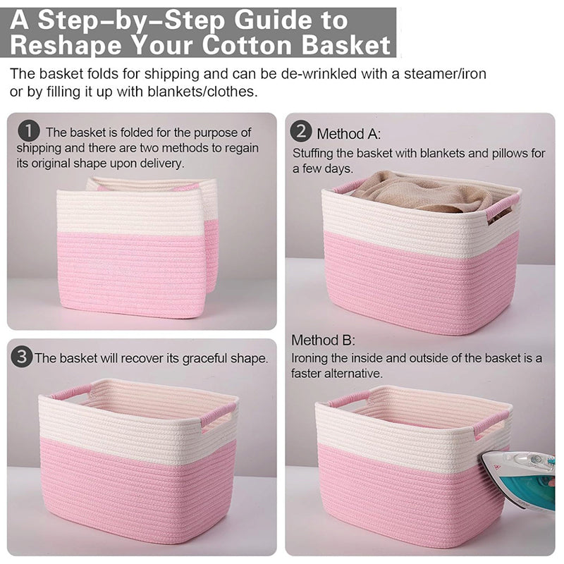 Cubbi Cotton Storage Basket media 5
