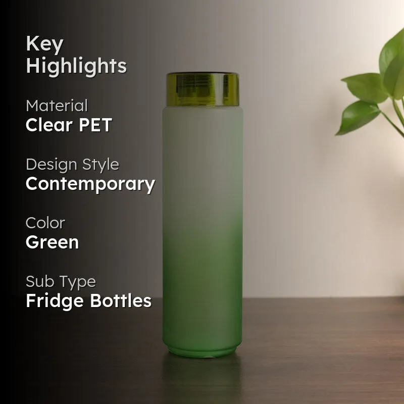 FrostHue Green Clear PET Bottle - 1000 mL media 2