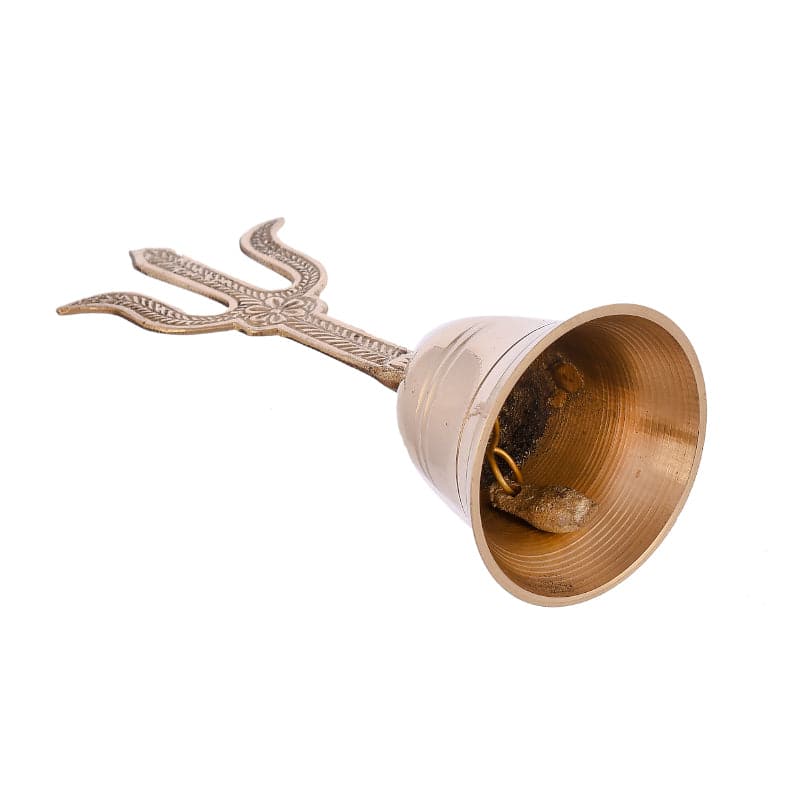 Trishool Brass Pooja Bell media 3