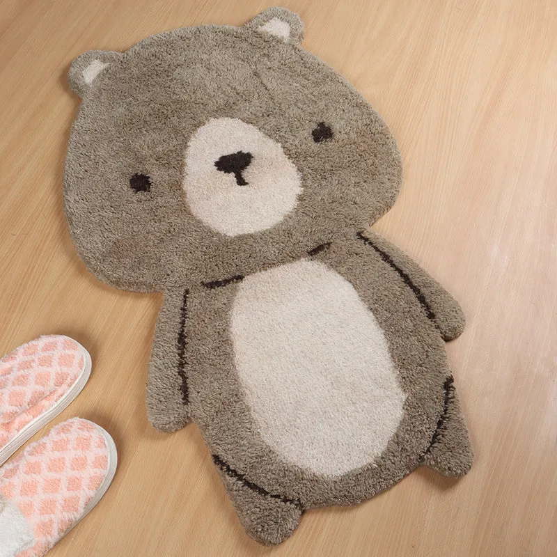 Teddy Steps Wool Bath Mat media 3