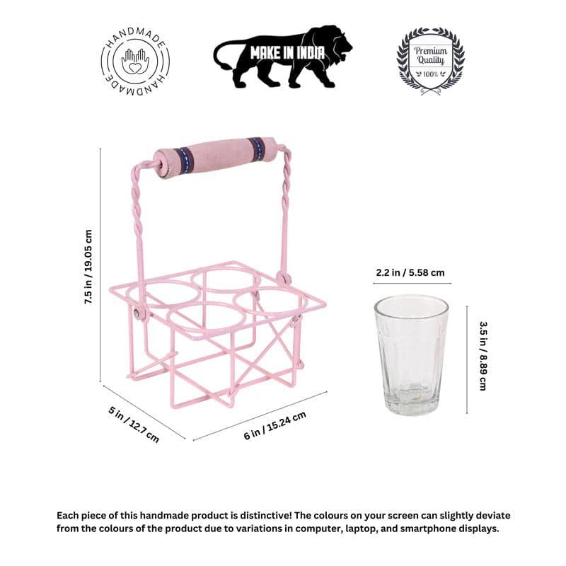 Azah Chai Glass With Carrier - Set Of Four media 5