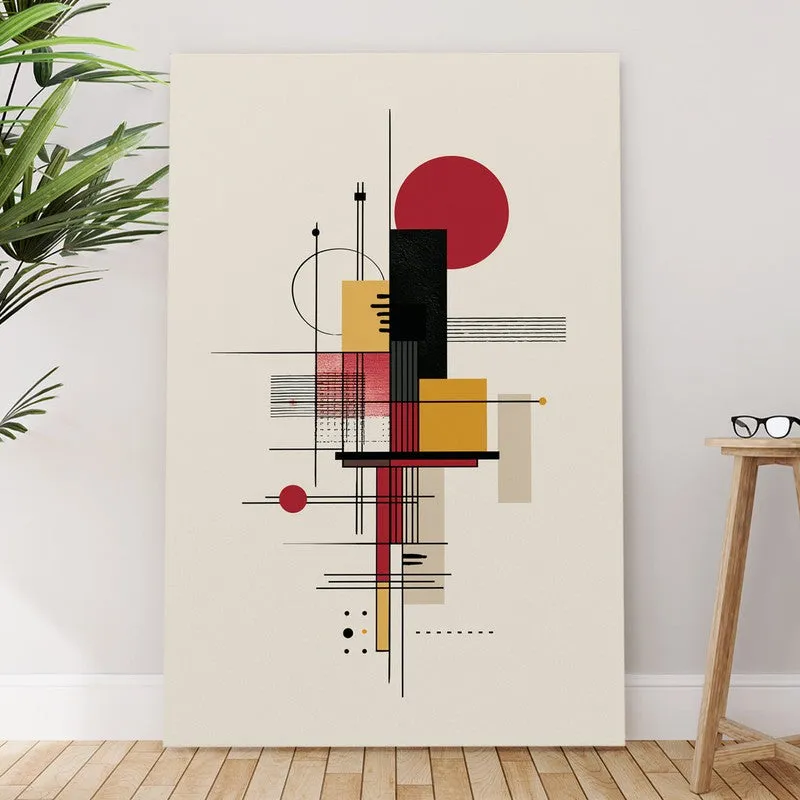 Axis Form Abstract Canvas Wall Art media 6