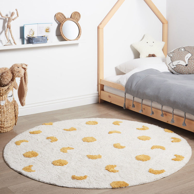 Moonlight Tufted Cotton Area Rug media 3