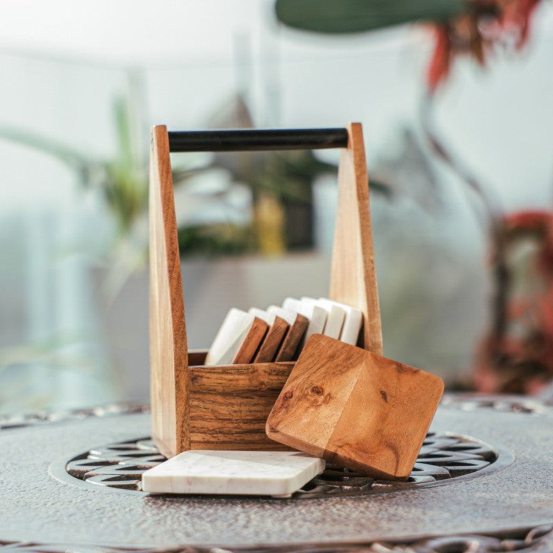 Handcrafted Coasters - Nine Piece Set