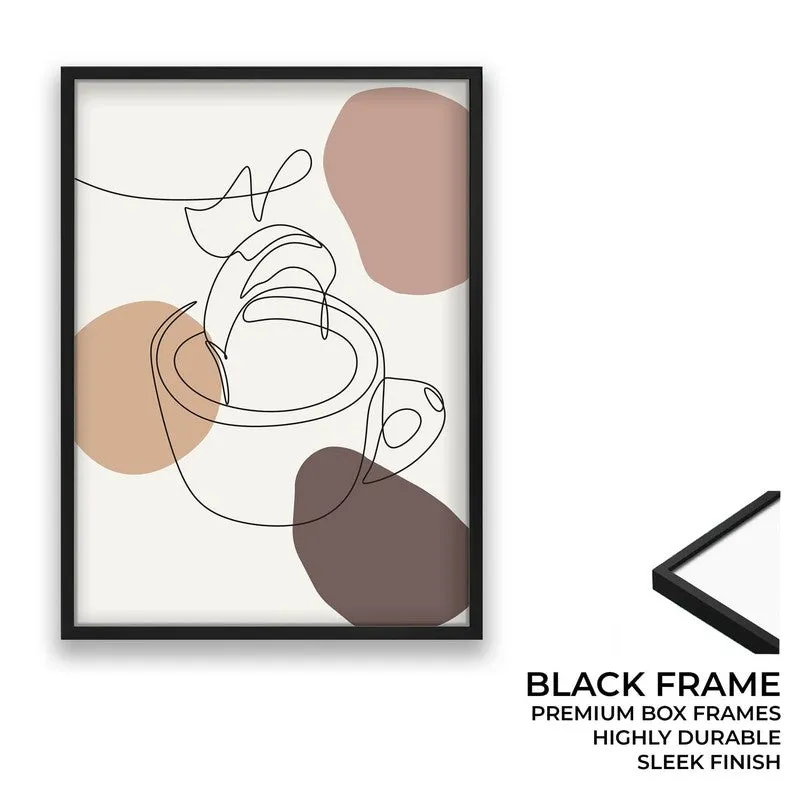 Caffeine Archival Canvas Wall Art - Black media 8