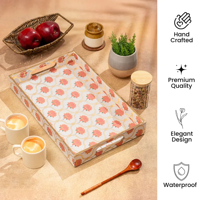 Lotus Grace Serving Tray media 6