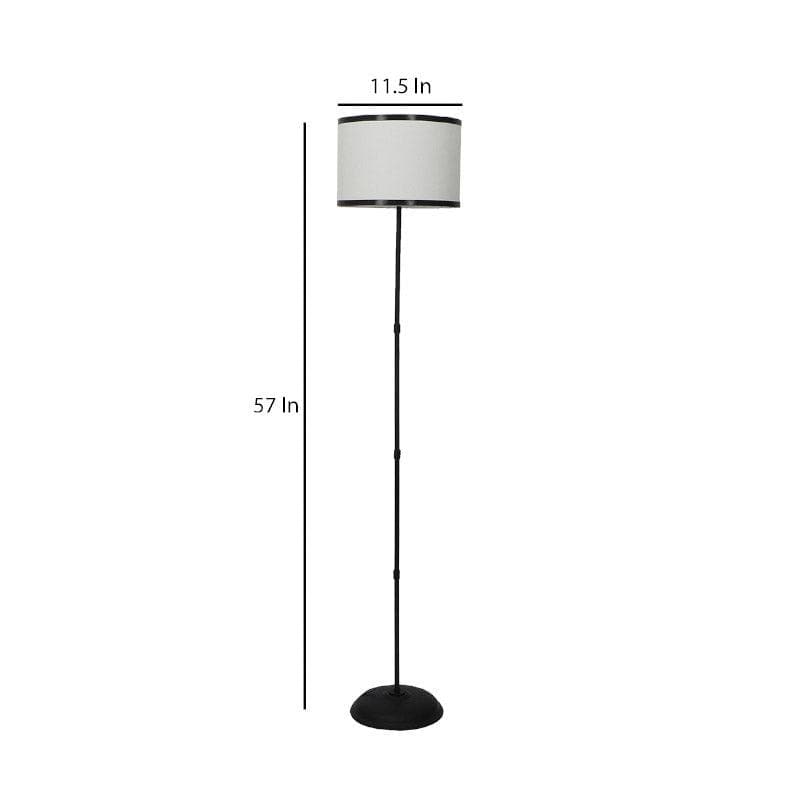 Prada Pisto Floor Lamp - White & Black media 6