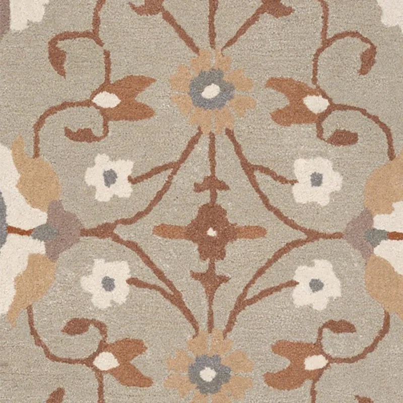 Sedna Hand Tufted Ethnic Wool & Nylon Carpet - Grey media 5