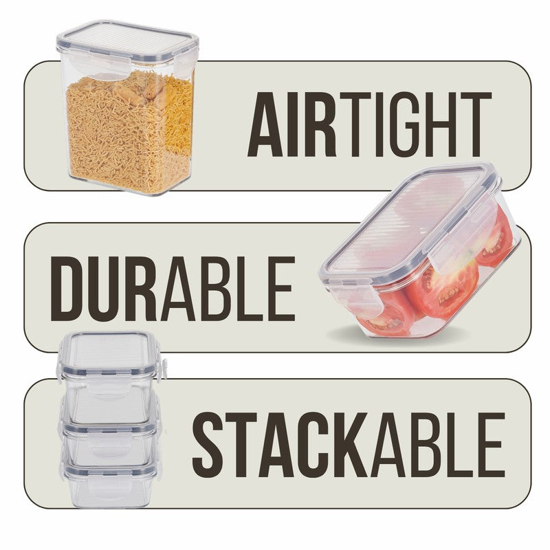 EcoVault Cube Lunch Box (1200 ML) - Set of Two media 5