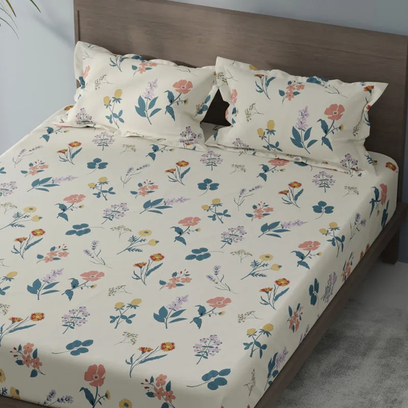 Spring Nest Single Microfiber Bedsheet - 120 GSM media 5