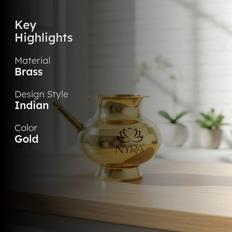 Karwa Brass Kalasa - 1100 ML media 2