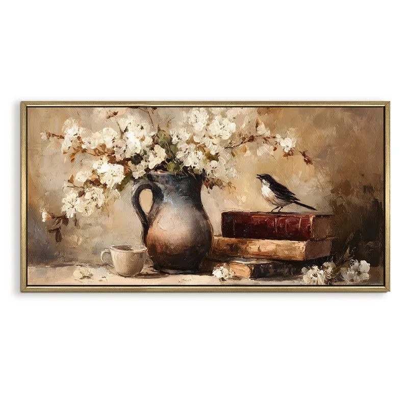 Gentletones Canvas Wall Painting With Frame media 3
